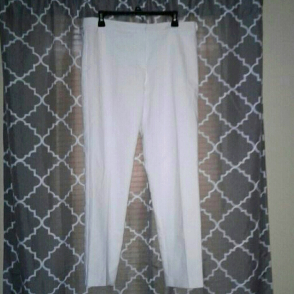 Calvin Klein  White Highline Summer Pants